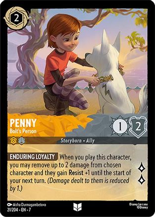 (021/204) Penny - Bolt's Person - Archazia's Island Normal