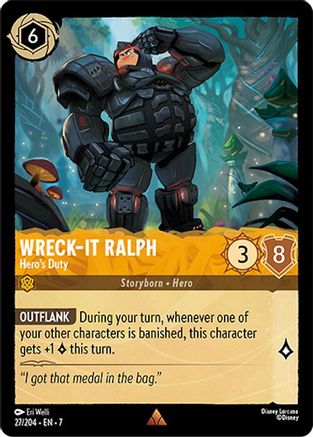 (027/204) Wreck-It Ralph - Hero's Duty - Archazia's Island Cold Foil