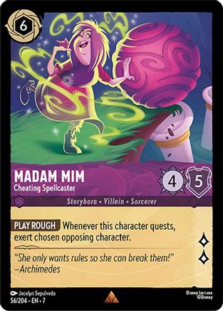 (056/204) Madam Mim - Cheating Spellcaster - Archazia's Island Normal
