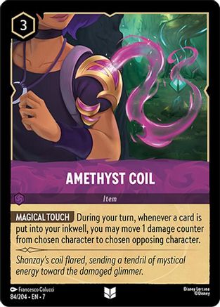 (084/204) Amethyst Coil - Archazia's Island Cold Foil