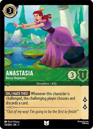 (113/204) Anastasia - Bossy Stepsister - Archazia's Island Cold Foil