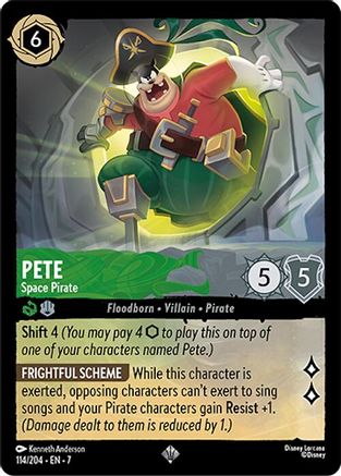 (114/204) Pete - Space Pirate - Archazia's Island Normal
