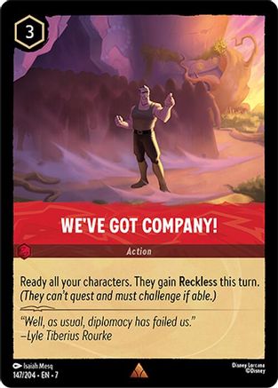 (147/204) We've Got Company! - Archazia's Island Cold Foil