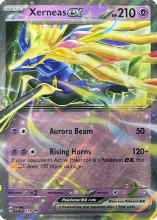 Xerneas ex (179) - SV Scarlet & Violet Promo Cards Holofoil - Promo