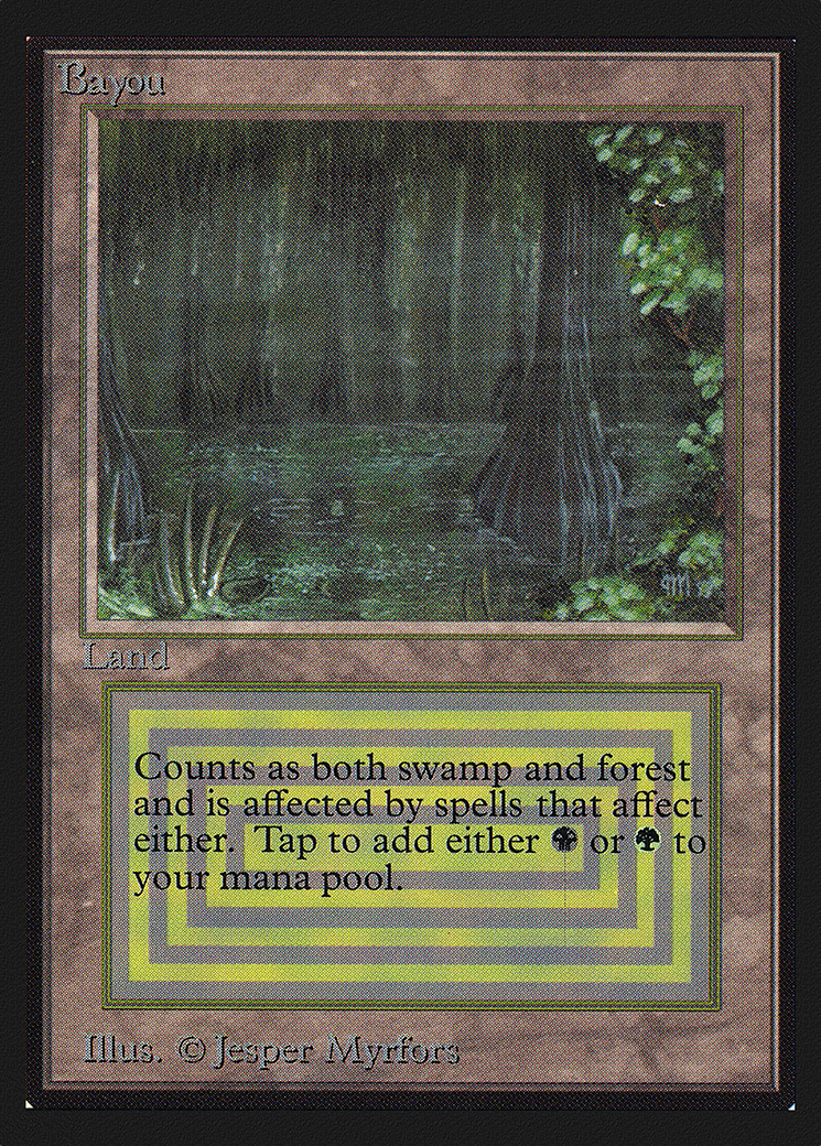 Bayou (CED-) - Collectors' Edition