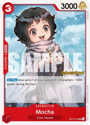 (OP10-015) Mocha - Royal Blood Release Event Cards Normal