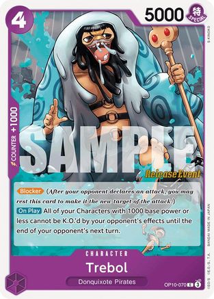 (OP10-070) Trebol - Royal Blood Release Event Cards Normal