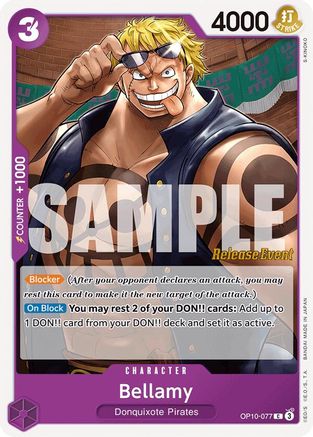 (OP10-077) Bellamy - Royal Blood Release Event Cards Normal