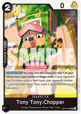 (OP10-087) Tony Tony.Chopper (087) - Royal Blood Release Event Cards Normal
