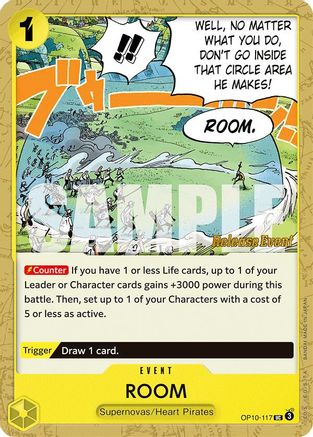 (OP10-117) ROOM - Royal Blood Release Event Cards Normal