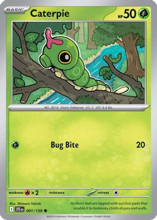 Caterpie (1/159) - SV09 Journey Together - Common