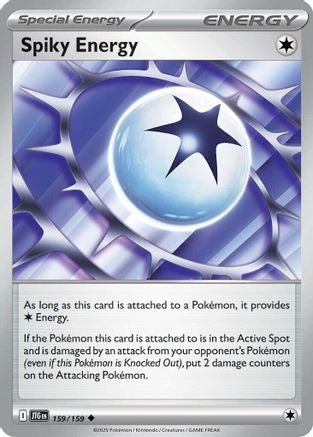 Spiky Energy (159/159) - SV09 Journey Together Reverse Holofoil - Uncommon