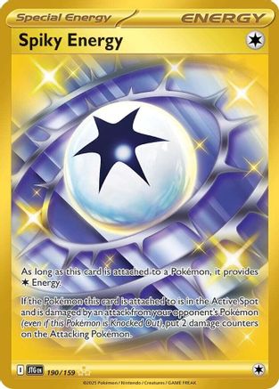 Spiky Energy (190/159) - SV09 Journey Together Holofoil - Hyper Rare