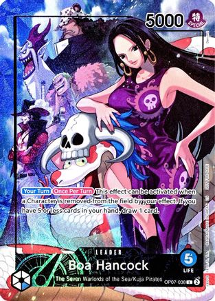 (OP07-038) Boa Hancock (2025 PSA Magazine Promo) - One Piece Promotion Cards Foil