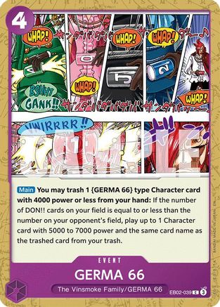 (EB02-039) GERMA 66 - Extra Booster: Anime 25th Collection - Normal