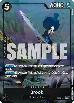 (EB02-048) Brook (Alternate Art) - Extra Booster: Anime 25th Collection - Foil