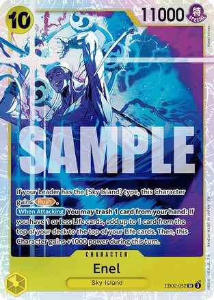(EB02-052) Enel - Extra Booster: Anime 25th Collection - Foil