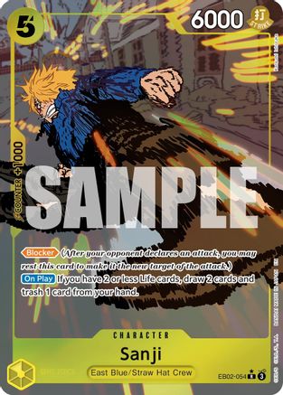 (EB02-054) Sanji (Alternate Art) - Extra Booster: Anime 25th Collection - Foil