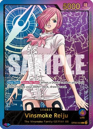 (OP06-042) Vinsmoke Reiju (SPR) - Extra Booster: Anime 25th Collection Nonfoil