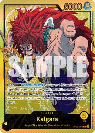 (OP08-098) Kalgara (SPR) - Extra Booster: Anime 25th Collection Nonfoil