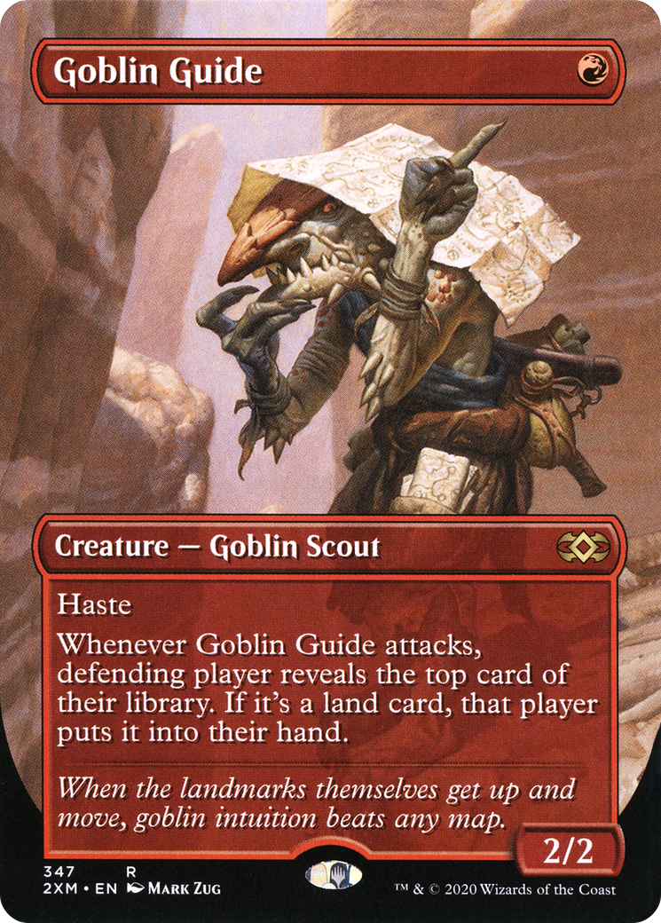 Goblin Guide (Borderless)(2XM-347) - Double Masters