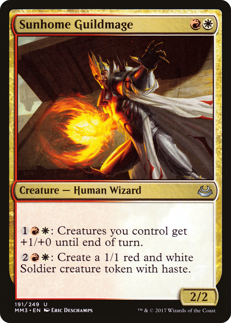 Sunhome Guildmage (MM3-191) - Modern Masters 2017
