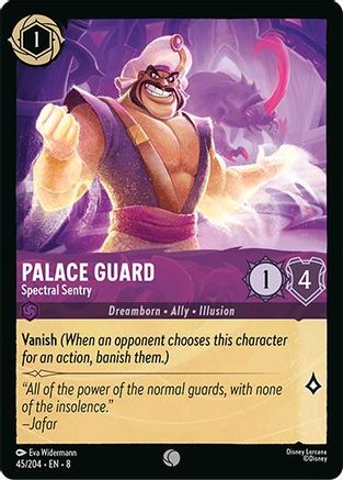 (045/204) Palace Guard - Spectral Sentry - Reign of Jafar Cold Foil