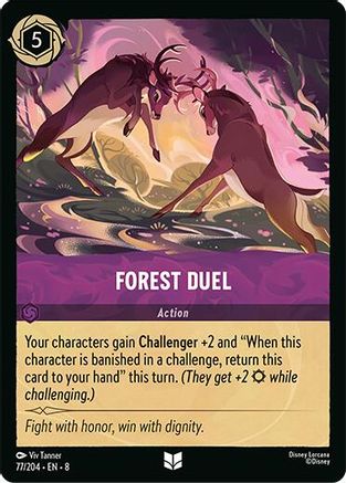 (077/204) Forest Duel - Reign of Jafar Normal