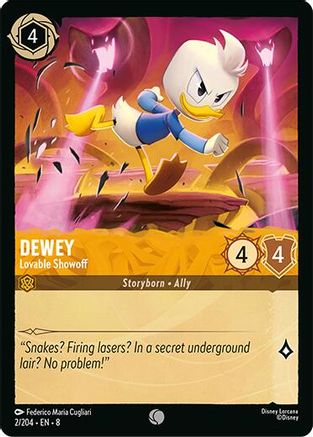 (002/204) Dewey - Lovable Showoff - Reign of Jafar Normal