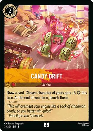 (039/204) Candy Drift - Reign of Jafar Cold Foil