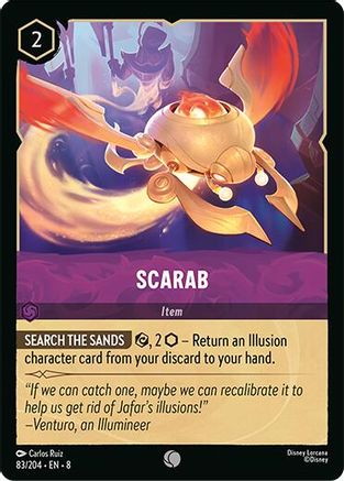 (083/204) Scarab - Reign of Jafar Cold Foil
