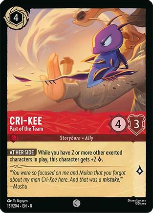 (131/204) Cri-Kee - Part of the Team - Reign of Jafar Normal