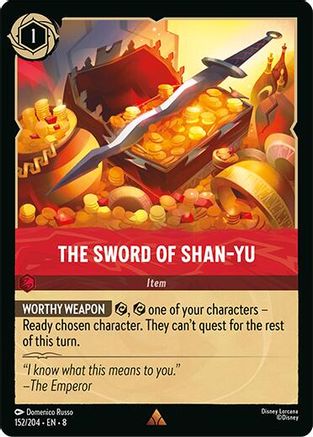 (152/204) The Sword of Shan Yu - Reign of Jafar Cold Foil