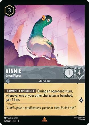 (194/204) Vinnie - Green Pigeon - Reign of Jafar Normal