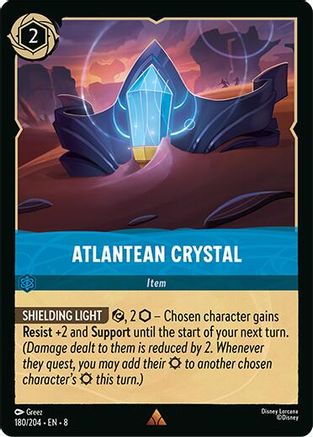 (180/204) Atlantean Crystal - Reign of Jafar Normal
