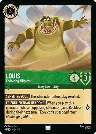 (095/204) Louis - Endearing Alligator - Reign of Jafar Normal
