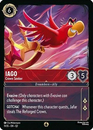 (011/35) Iago - Crown Seeker - Illumineer's Quest: Palace Heist Normal