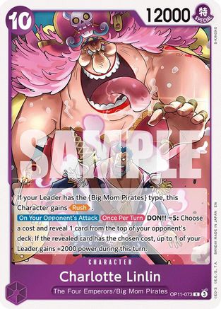 (OP11-073) Charlotte Linlin - A Fist of Divine Speed Foil