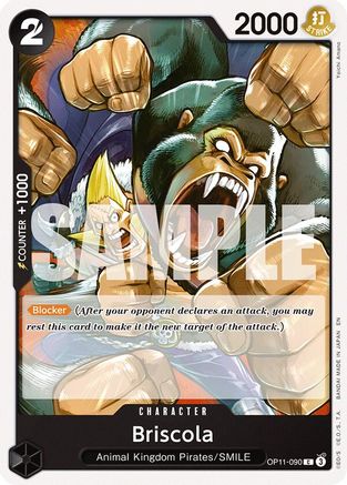 (OP11-090) Briscola - A Fist of Divine Speed Normal