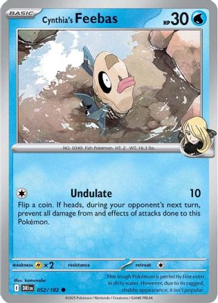 Cynthia's Feebas (52/182) - SV10 Destined Rivals - Common