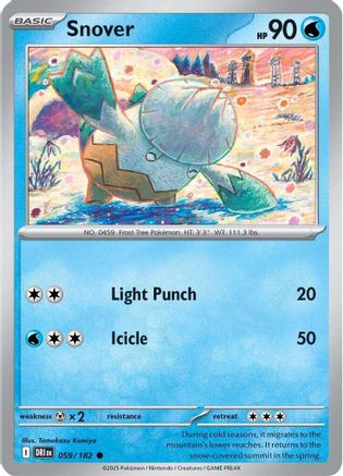 Snover (59/182) - SV10 Destined Rivals - Common