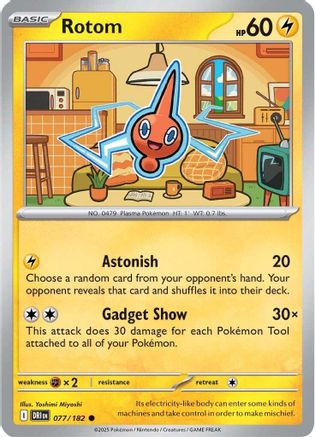 Rotom (77/182) - SV10 Destined Rivals - Common