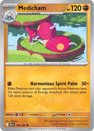 Medicham (100/182) - SV10 Destined Rivals - Uncommon