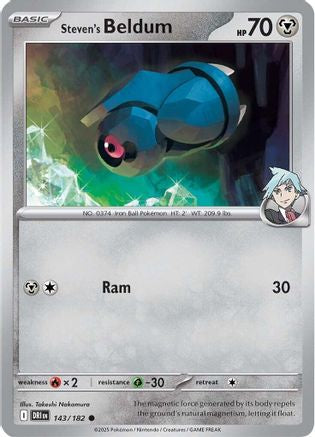 Steven's Beldum (143/182) - SV10 Destined Rivals - Common