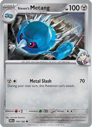 Steven's Metang (144/182) - SV10 Destined Rivals - Uncommon