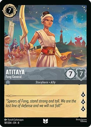 (181/204) Atitaya - Fang General - Reign of Jafar Normal