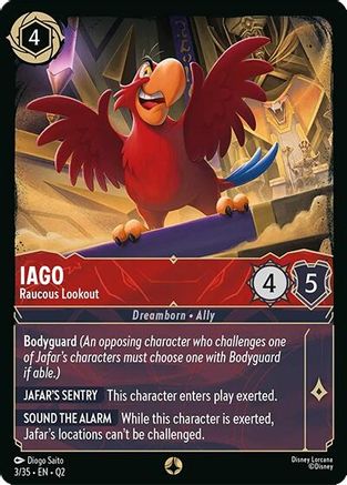 (003/35) Iago - Raucous Lookout - Illumineer's Quest: Palace Heist Normal