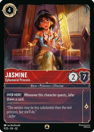 (009/35) Jasmine - Ephemeral Princess - Illumineer's Quest: Palace Heist Normal