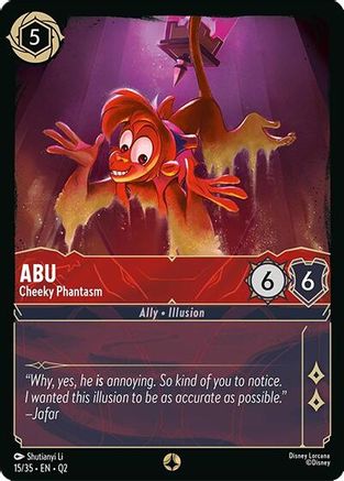 (015/35) Abu - Cheeky Phantasm - Illumineer's Quest: Palace Heist Normal