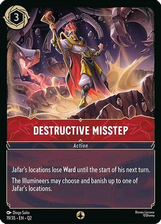 (019/35) Destructive Misstep - Illumineer's Quest: Palace Heist Normal